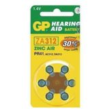 GP 6'lı Za312 1.4 v Düğme Kulaklık Pili