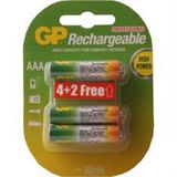 GP 950 Mah Recyko Aaa 4+2 Şarj Edilebilir Pİl