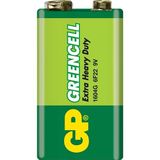 GP 9V Greencell Tek Kullanımlık Pil 9 V Voltaj Kapasitesi ile Güçlü Performans Sunar