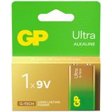 Gp 9V Ultra Alkalin Pil Tekli Kart