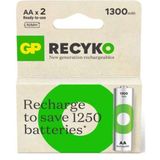 Gp Aa 1300 Mah Şarjlı Kalem Pil 2'Li Paket Gp130aahcemtr-2Gb (Kdo)