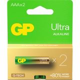 Gp Alkalin Aaa Ince Pil X2 - Yeşil - Sarı