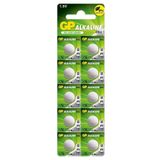 GP Batteries 10'lu A76 1.5V Alkalin Düğme Pil LR44-AG13 (GPA76F-2C10)
