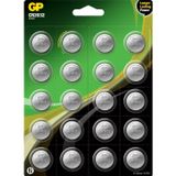 Gp Batteries Cr2032 2032 Boy Lityum Düğme Pil, 3 Volt, 20'Li Kart
