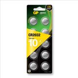 GP Batteries CR2032, CR 2032/DL2032 Boy Lityum Düğme Pil, 3 Volt, 20'lİ Paket