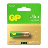 GP Batteries G-TECH Ultra Alkalin Kalem LR6 - AA Boy 1.5 V Pil 2'li