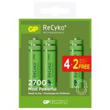 GP Batteries Gp 2600mah Ni-mh Aa (4 2) Şarj Edilebilir Kalem