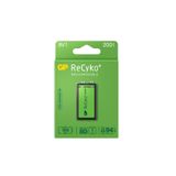 GP Batteries Gp 9v 200 Mah Şarjlı Tekli Paket Gp20r8hem-2gb1