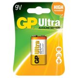 GP Batteries GP G-Tech 9V Ultra Alkalin Pil Tekli Paket GP1604AU