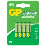 GP Batteries GP24G Greencell R03/1212/AAA 4'lü İnce Pil