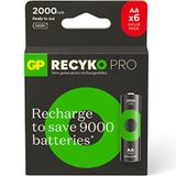 GP Batteries ReCyko Pro 1.2 V Ni-MH Şarj Edilebilir 6'lı AA Kalem Pil