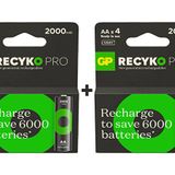 GP Batteries ReCyko Pro 1.2 V Ni-MH Şarj Edilebilir 8'li AA Kalem Pil