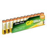 GP Batteries Ultra Alkalin AA Kalem Pil 12 Adet