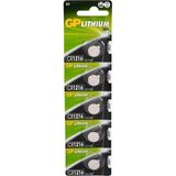 Gp CR1216 3 Volt Lityum Pil 5 Li Paket - Gri - 5'li