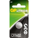 GP CR1632 3 Volt Düğme Pil Tek Kullanımlık Yüksek Performanslı Güç Kaynağı