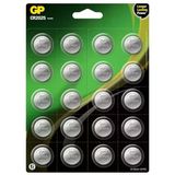 Gp Cr2025 3V Lıtyum Pıl 20 Lı Blıster