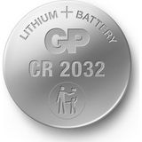 GP CR2032 3V Lithium Saat Pili 1 Adet Yüksek Performanslı Uzun Ömürlü Güç Kaynağı