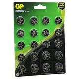 Gp Cr2032 3v Lityum Düğme Pil 20'li Kart 20 Adet Pil
