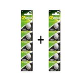 GP CR2032 3V Lityum Pil 5'li Paket 2 Adet Erpilsan Elektronik - 10 Adet