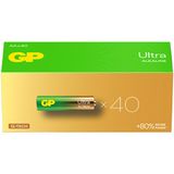 GP G-Tech 1.5 V Ultra Alkalin LR6 AA Kalem Pil 40'lı Kutu
