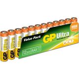 GP G-Tech LR03 AAA Boy Ultra Alkalin İnce Kalem Pil 12'li Paket GP24AU-VS12