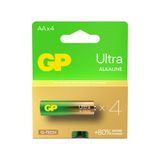Gp G-Tech Ultra Alkalin Kalem Lr6 - Aa Boy 1.5V Pil 4'Lu Kart