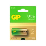 Gp G-Tech Ultra Alkalin Orta Lr14 - C Boy 1.5V Pil 2'Li Kart