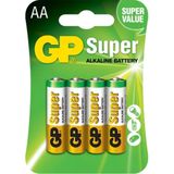 GP GP15AMTP-2U4 Süper Alkalin AA Boy Kalem Pil