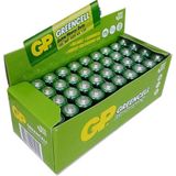 GP GP15G-2S40 Greencel 40'lı AA Kalem Boy Çinko Karbon Pil