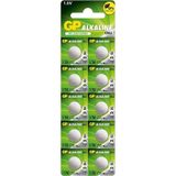 Gp Gpa76-2C10 Lr44 Ag13 Alkalin Düğme Pil 10'Lu Paket