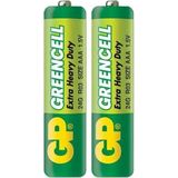 GP Greencell AAA 2'li Shrink İnce Kalem Pil