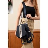 Gp Gues Polo Just Polo Kadın Sırt ve Omuz Çantası EBAT:27X30 cm - 27 x 30 cm - Lacivert