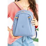 Gp Gues Polo Polo Of Colors Kadın Siyah Taba 9 Bölmeli Sırt Çantası - Mavi