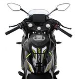 GP Kompozit CF Moto 250 SR 2020-2023 Uyumlu Turuncu - Mavi Tank Pad Seti
