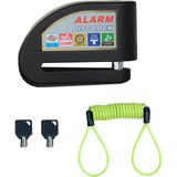 Gp Kompozit DSK004 Universal Alarmlı Motosiklet Disk Kilidi Siyah - Standart