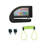 GP KOMPOZİT DSK004 Universal Alarmlı Motosiklet Disk Kilidi Siyah