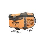GP KOMPOZİT DSN03 Universal 45 lt Desenli Alüminyum Motosiklet Çantası