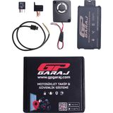 Gp Kompozit Gp Garaj TKP001 Motosiklet Takip ve Güvenlik Sistemi + Siren Alarm Modülü + Blokaj Sistemi + 2 Yıllık Lisans - Standart