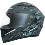 Gp Kompozit Gp Nero MKS003-MBB1G Güneş Vizörlü Şeffaf Full Face Motosiklet Kaskı - Çok Renkli