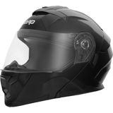 Gp Kompozit Gp Nero MKS004-B Güneş Vizörlü Şeffaf Çene Açılır Motosiklet Kaskı - Çok Renkli