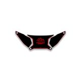 GP KOMPOZİT Honda ADV 350 2023-2026 Uyumlu Çanta Üstü Sticker Siyah-Kırmızı