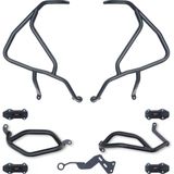 GP Kompozit Honda NX 500 2025-2026 Uyumlu Motor Koruma Demiri Seti Siyah