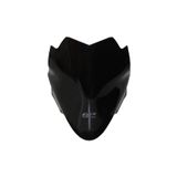 GP Kompozit Honda PCX 125-150 2014-2017 Uyumlu Spor Ön Cam Siyah 47 cm
