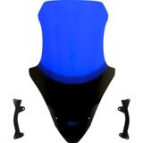 Gp Kompozit Honda Pcx 125 / 150 2021-2024 Uyumlu Baskılı Ön Cam Mavi 70 cm
