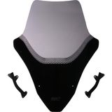GP Kompozit Honda PCX 125 / 150 2021-2024 Uyumlu Spor Ön Cam Füme 55 cm - Siyah - Gri