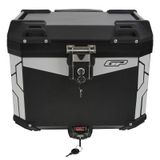 GP Kompozit Universal 37 lt Alüminyum Motosiklet Çantası Siyah