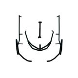 GP Kompozit Yamaha NMAX 125 / 155 2021-2024 Uyumlu Motor Koruma Demiri Siyah