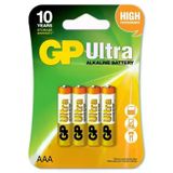 GP LR03 1.5V Ultra Alkalin AAA İnce Kalem Pil 4'lü