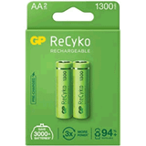 GP Recyko 1300 mAh 2'li Aa Sarj Edilebilir Kalem Pil