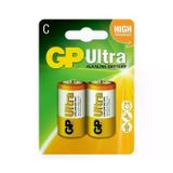 GP Ultra 2'li LR14 C Size Alkalin Pil - GP14AU